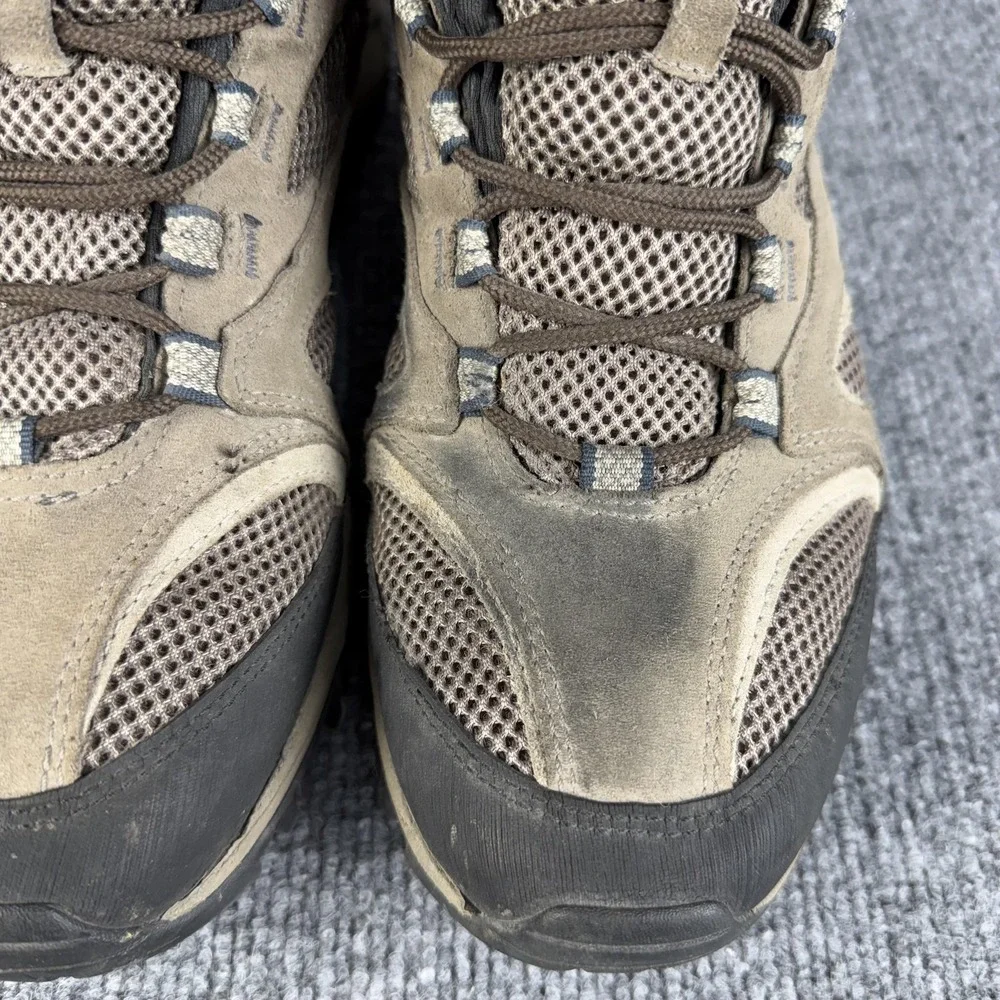 Merrell Boots Mens Size 10.5 Brown Boulder Trail Hiking Combat Air Cushion‎